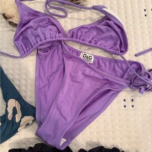 D&G Lavender Bikini Set